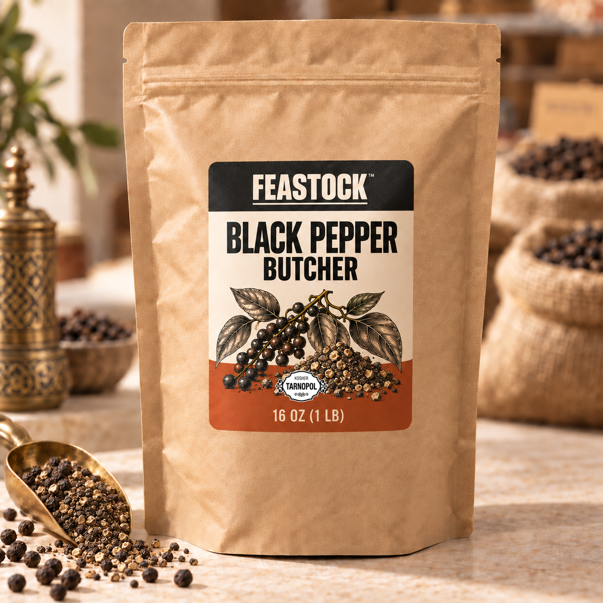 Black Pepper Butcher (1/4 Cracked)